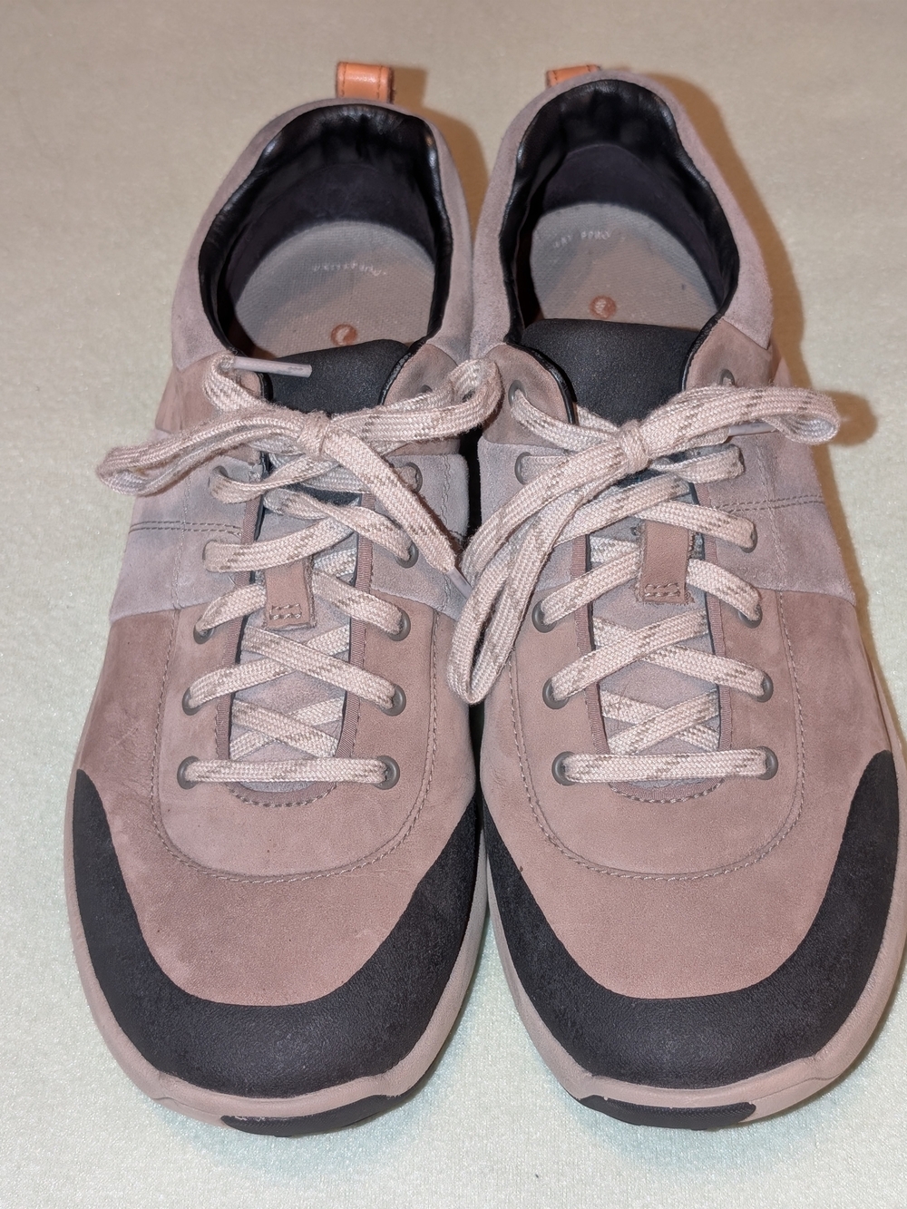 Clarks Women's Athletic Sneakers in Taupe and Black